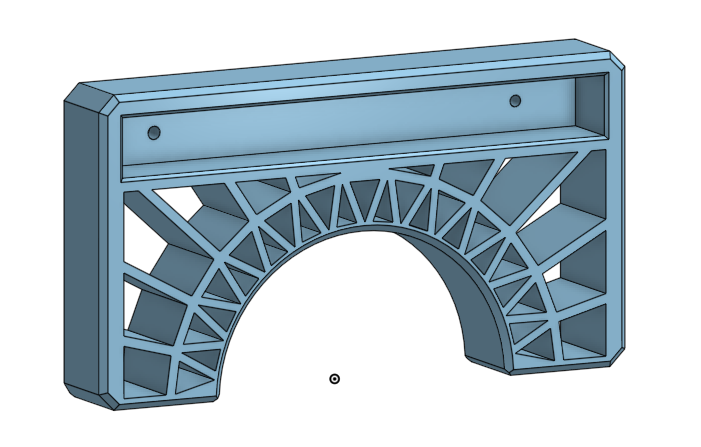 Réhausseur d'écran en 3D (version 2 façon "Eiffel")