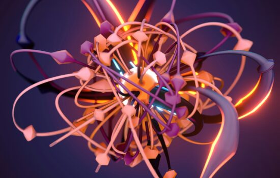 Floral Core. Rendered with Blender in Eevee